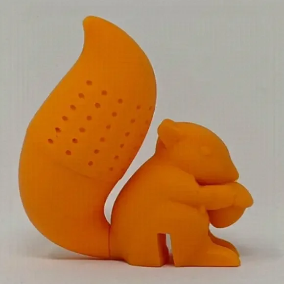 Squirrel Tea Infuser Autumn Fall - Picture 1 of 3